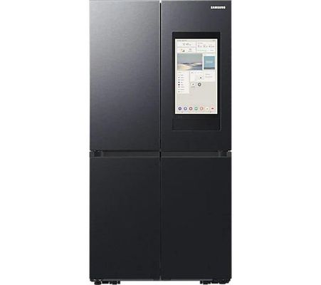 Samsung RF65DG9H0EB1EU French Style Family Hub AI Vision Inside Fridge Freezer With Ice & Water - BLACK STEEL - Thumbnail 2