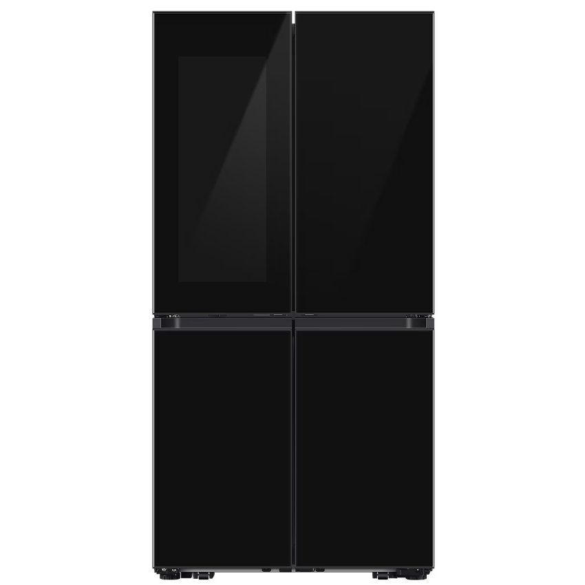 SAMSUNG Bespoke with See-Thru Door RF65DB970E22EU Smart Fridge Freezer - Black, Black - Image 1