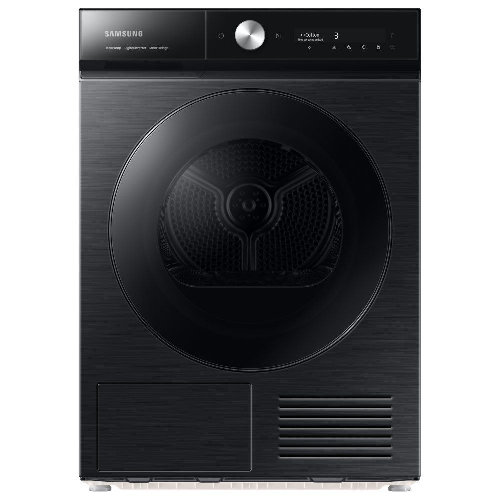 SAMSUNG Bespoke Series 8 Super Speed Dry DV90BB9545GBS1 WiFi-enabled 9 kg Heat Pump Tumble Dryer Black, Black - Image 1