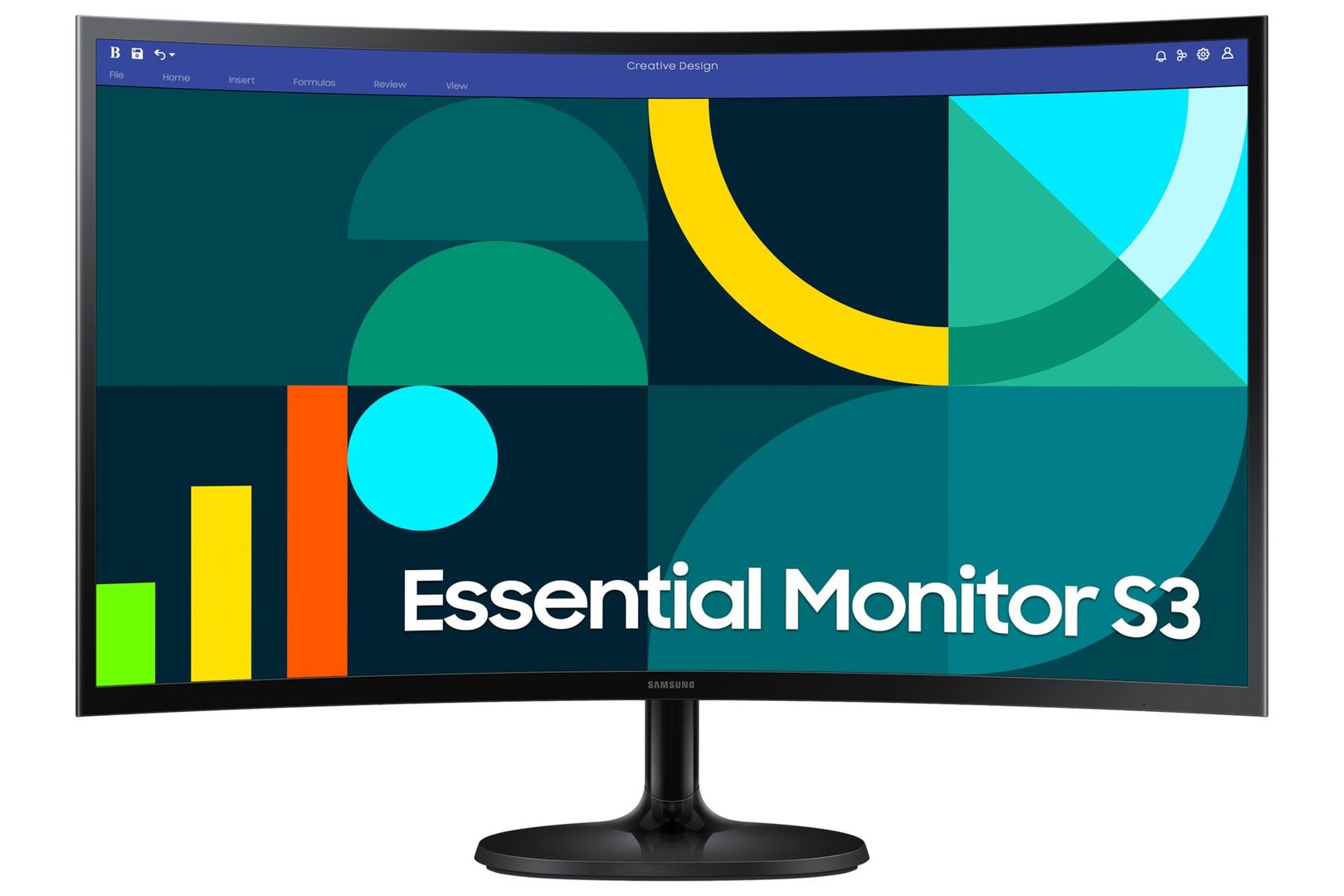 Samsung 27" S36GD FHD Curved Monitor - Image 1