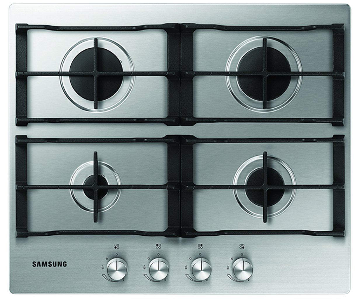 Samsung 4 Burner Gas Hob Stainless Steel NA64D3010AS/U1 - Image 1