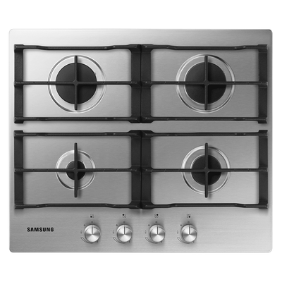 Samsung 4 Burner Gas Hob Stainless Steel NA64D3010AS/U1 - Thumbnail 2