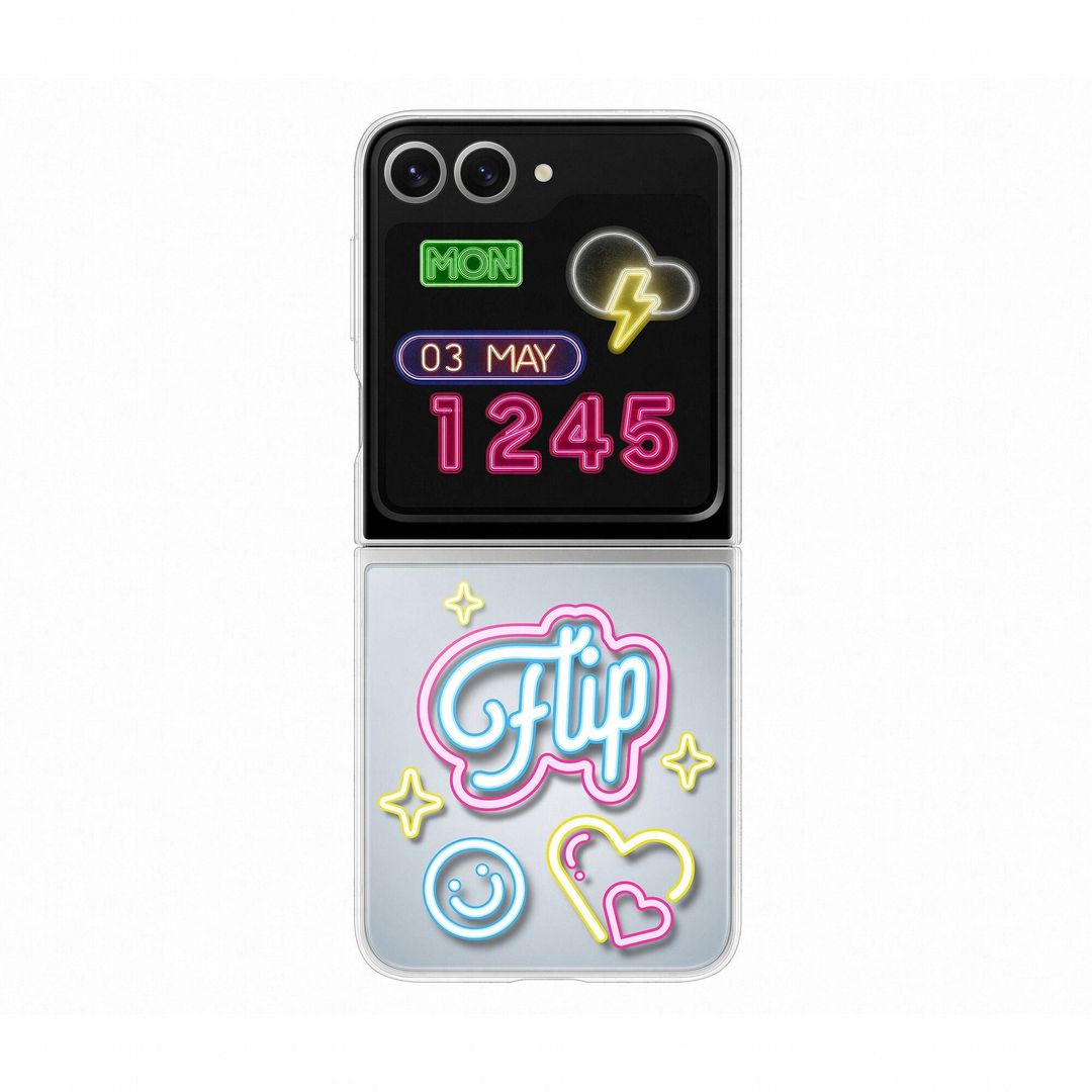 Samsung EF-ZF741CTEGWW mobile phone case 17 cm (6.7") Cover Transparent - Image 1