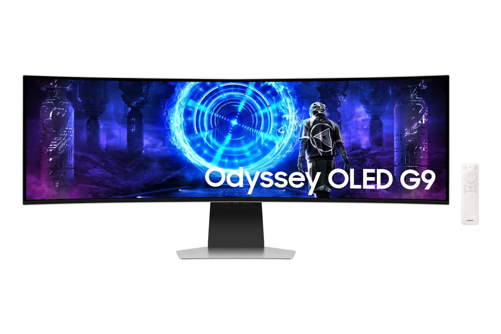 Samsung 49" Odyssey OLED G95SD DQHD, 240Hz Smart Gaming Monitor - Image 1