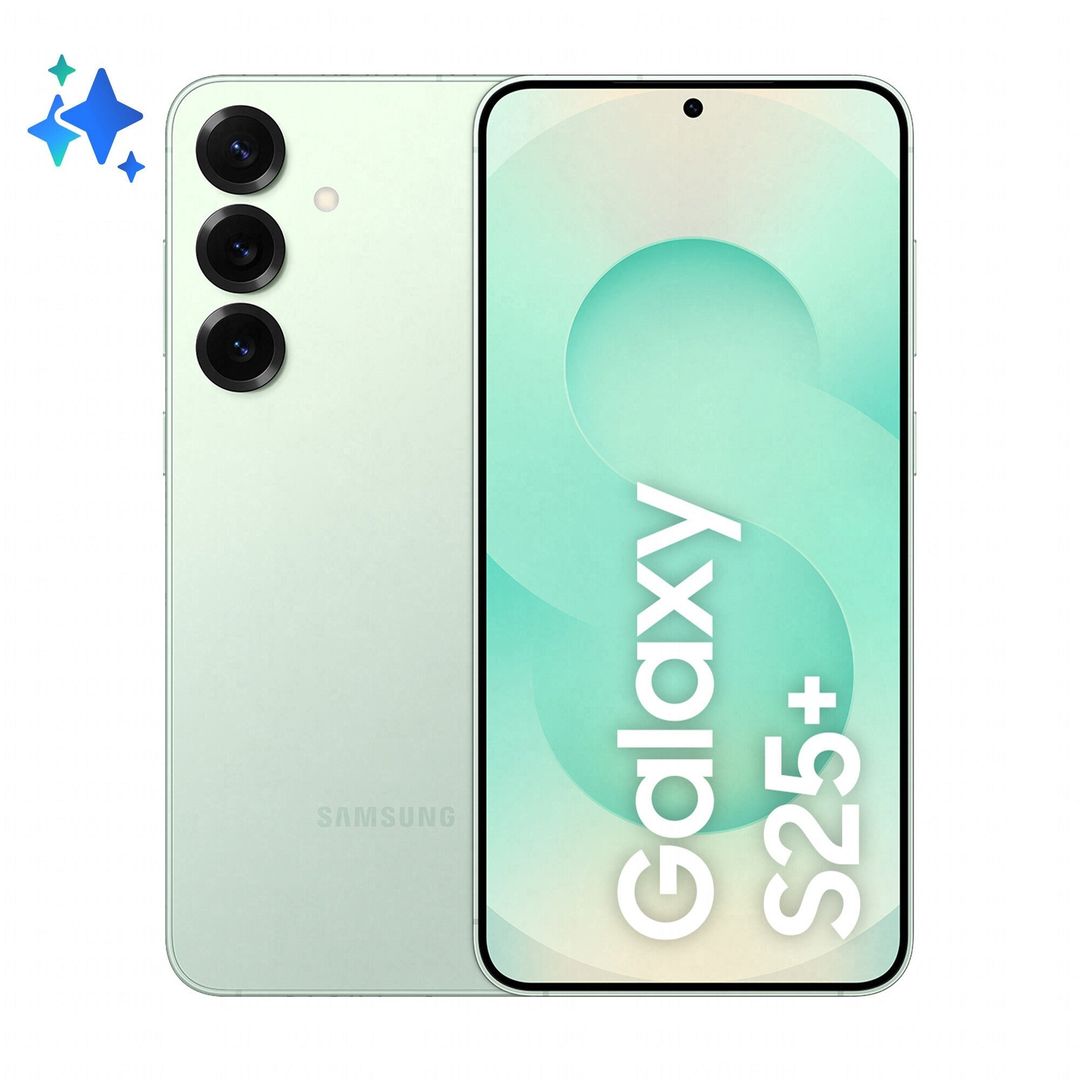 Samsung Galaxy S25+ 17 cm (6.7") Dual SIM Android 15 5G USB Type-C 12 GB 512 GB 4900 mAh Mint colour - Image 1