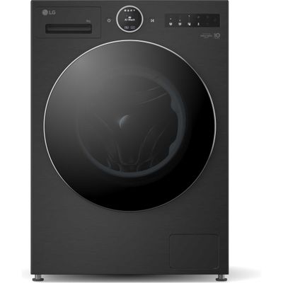 LG F4X9009TBC 9kg TurboWash Steam Washing Machine - BLACK STEEL