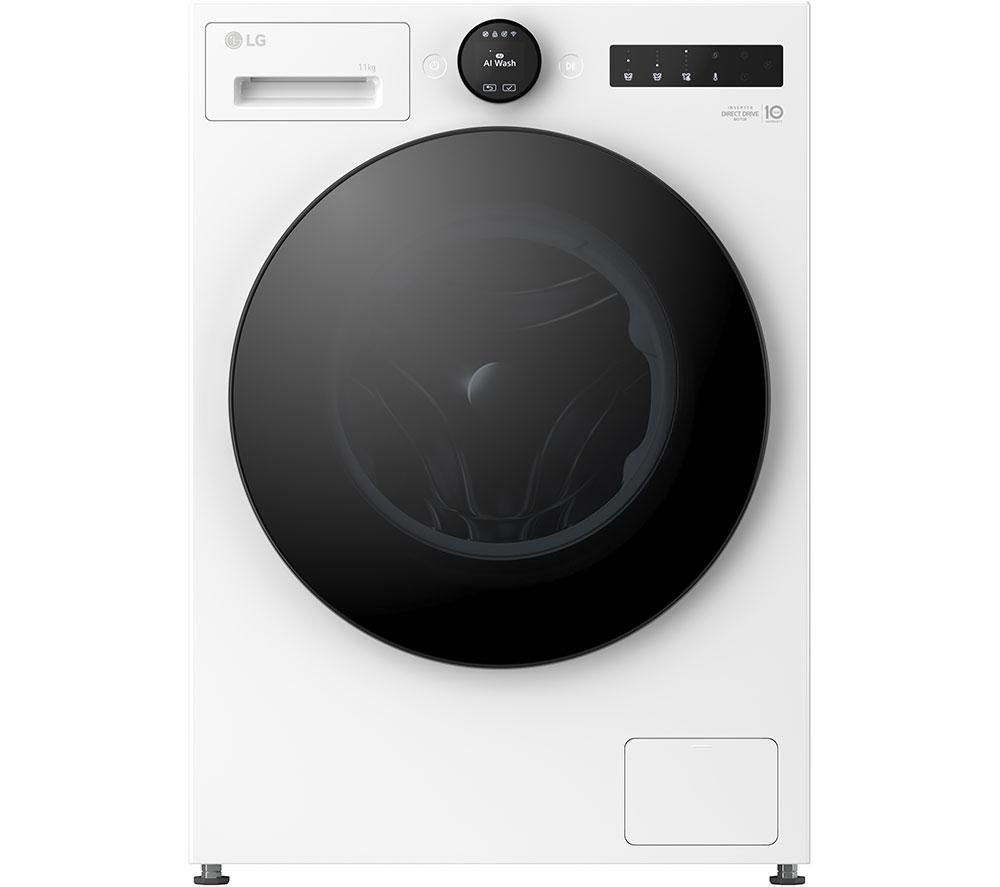 LG F4X7011TWB 11kg TurboWash Steam Washing Machine - WHITE - Image 1