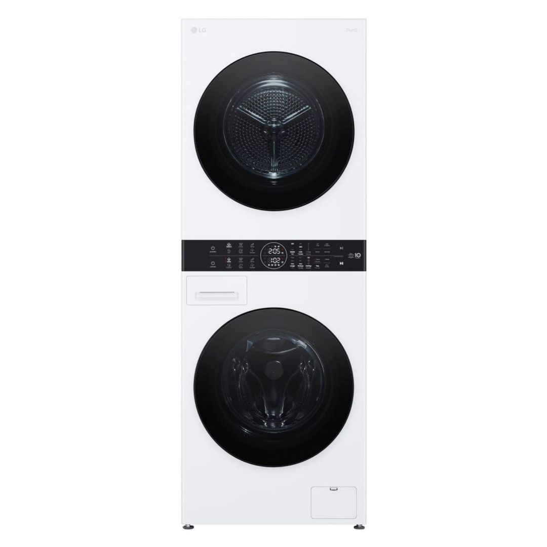 LG WT1210WWF 12kg/10kg WashTower TurboWash Washer Dryer - WHITE - Image 1