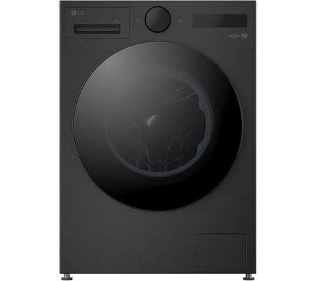LG F4X7013TBB 13kg TurboWash Steam Washing Machine - BLACK STEEL