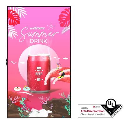LG 55XS4P Signage Display Digital signage flat panel 139.7 cm (55") LED 4000 cd/m Full HD Black WebOS 24/7 - Thumbnail 2