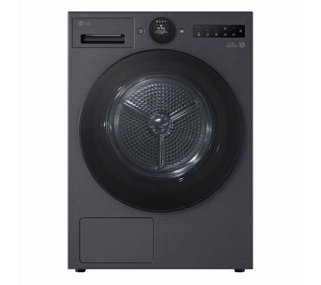 LG RHX7009TBB 9kg TurboDry AIDry Heat Pump Condenser Dryer - BLACK STEEL - Thumbnail 2