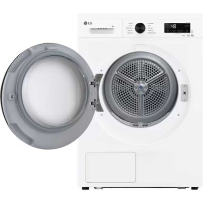 LG RHX1009NWK 9kg Heat Pump Condenser Dryer - WHITE