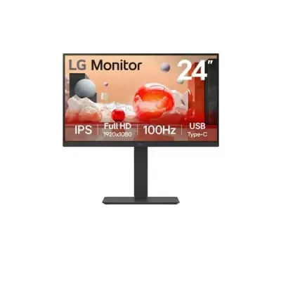 LG 24BA650-B computer monitor 60.5 cm (23.8") 1920 x 1080 pixels Full HD LED Black - Thumbnail 2