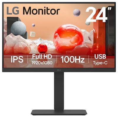 LG 24BA750-B computer monitor 60.5 cm (23.8") 1920 x 1080 pixels