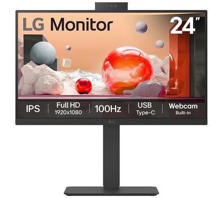LG 24BA850-B.AEK computer monitor 60.5 cm (23.8") 1920 x 1080 pixels Full HD Black - Thumbnail 2