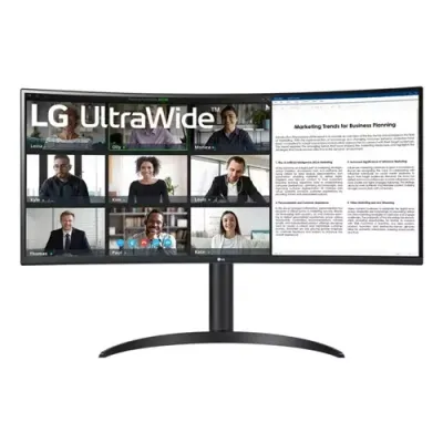 LG 34WR55QK-B computer monitor 86.4 cm (34") 3440 x 1440 pixels W - Thumbnail 2