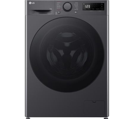 LG Y500 Series AI Direct Drive 13 kg 1400 Spin Washing Machine - Slate Grey, Silver/Grey