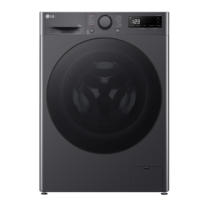 LG Y500 Series AI Direct Drive 13 kg 1400 Spin Washing Machine - Slate Grey, Silver/Grey - Thumbnail 2