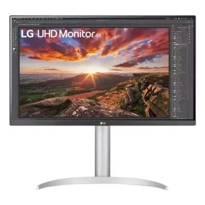 LG 27UP850K-W computer monitor 68.6 cm (27") 3840 x 2160 pixels 4K Ultra HD LED Silver White