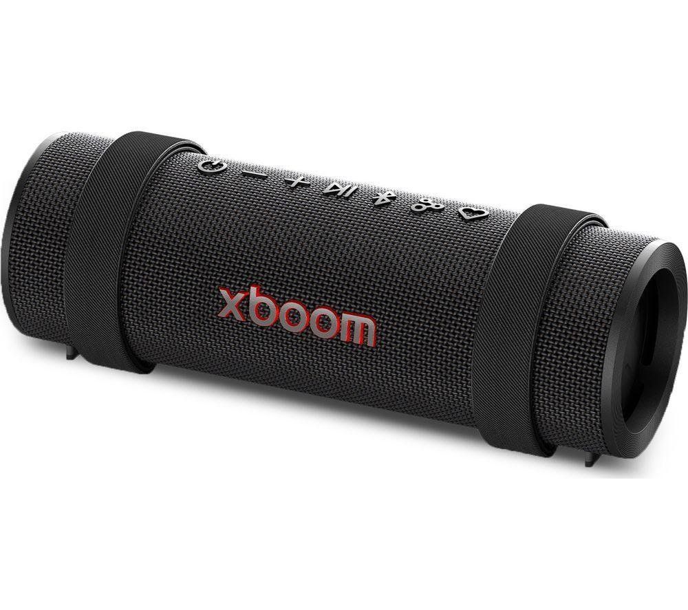 LG Xboom Grab Portable Bluetooth Speaker - Black, Black - Image 1