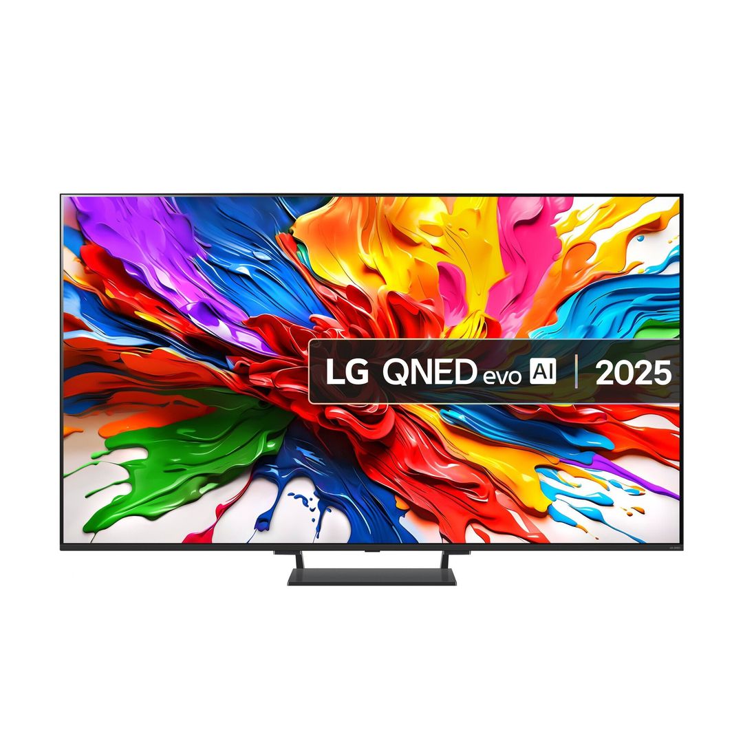 85" LG QNED93 QNED evo AI Mini LED 4K HDR Smart TV 2025 - 85QNED93A6A, Black - Image 1