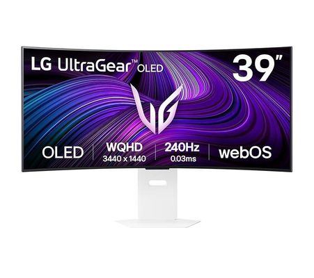 LG 39GX90SA-W computer monitor 99.1 cm (39") 3440 x 1440 pixels Wide Quad HD OLED White - Thumbnail 2
