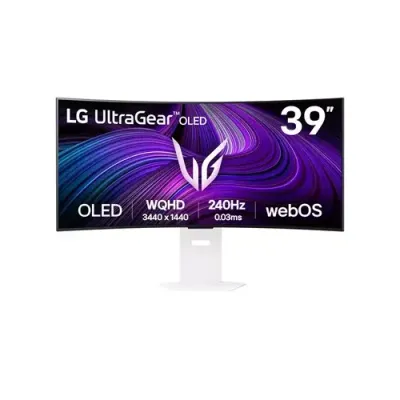 LG 39GX90SA-W computer monitor 99.1 cm (39") 3440 x 1440 pixels Wide Quad HD OLED White