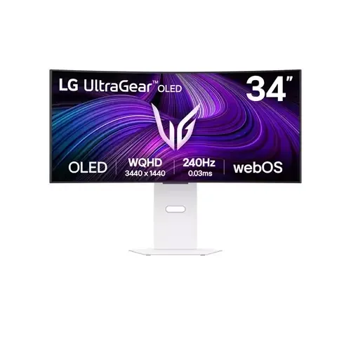 LG UltraGear OLED 34GX90SA-W Smart Gaming monitor - Image 1
