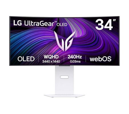 LG UltraGear OLED 34GX90SA-W Smart Gaming monitor - Thumbnail 2