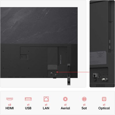 LG 65QNED84A6C.AEK TV 165.1 cm (65") 4K Ultra HD Smart TV Wi-Fi Black