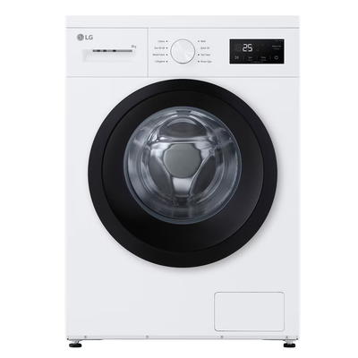 LG A10 Series 8kg 1400rpm Washing Machine - White - Thumbnail 2