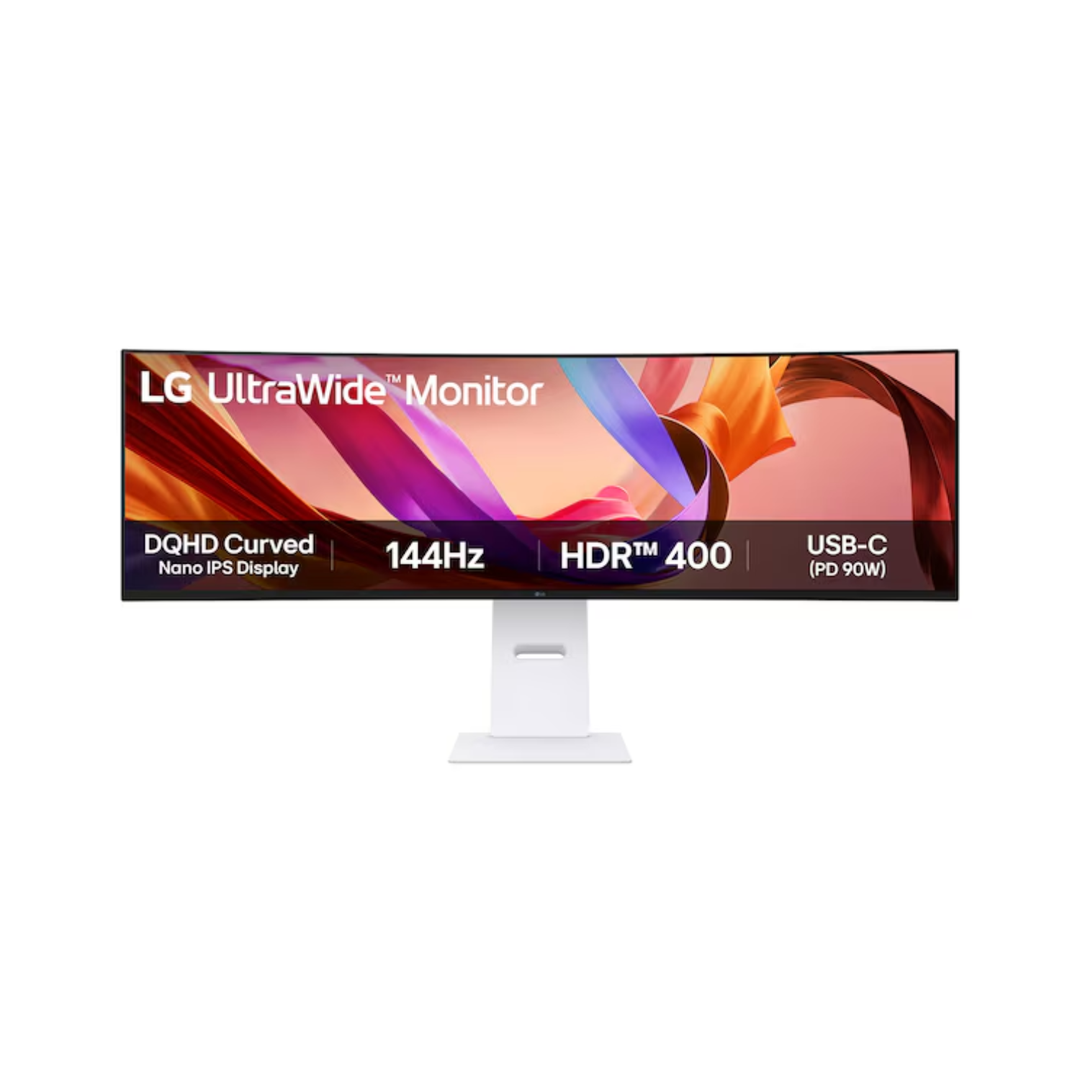 LG U950A UltraWide 49 Inch 5120x 1440 Pixels Dual Quad HD Nano IPS HDMI DisplayPort USB-C Curved Monitor - Image 1