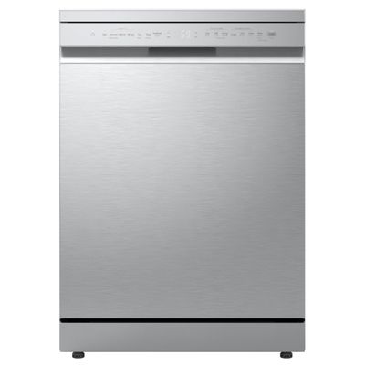 LG TrueSteam DF273FVS Full-Size WiFi-enabled Dishwasher - Silver, Silver/Grey