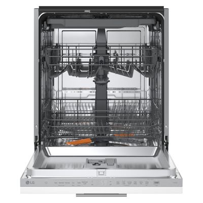 LG QuadWash Integrated Dishwasher - Smart Wi-Fi A Rated Grey Control Panel