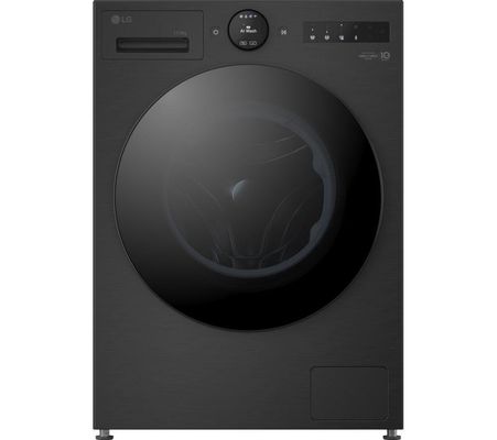 LG W4X7016TBB 11kg/6kg Washer Dryer - BLACK STEEL