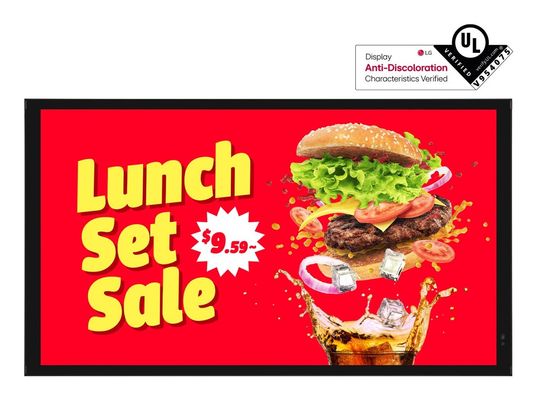 LG 55XE4P-B Digital signage flat panel 139.7 cm (55") LED Wi-Fi 4000 cd/m Full HD Black WebOS 24/7 - Thumbnail 2