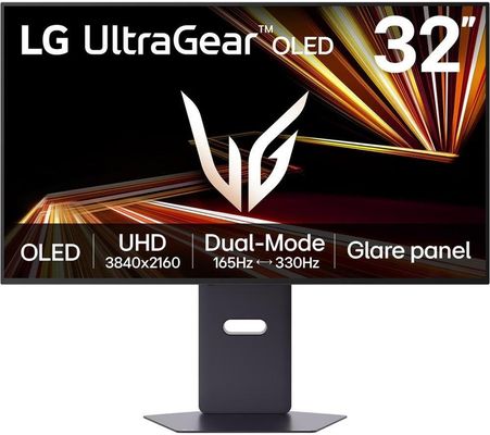 LG UltraGear OLED GX8 32GX850A-B 4K UHD Dual-Mode: 165Hz -330Hz gaming monitor - Thumbnail 2