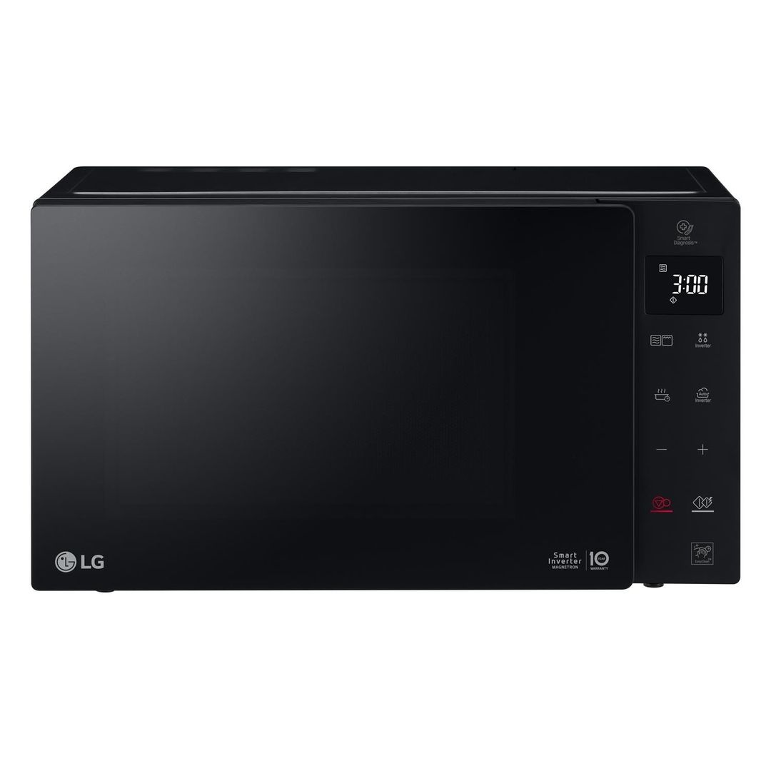 LG NeoChef MH6535GIS Compact Microwave with Grill - Black, Black - Image 1