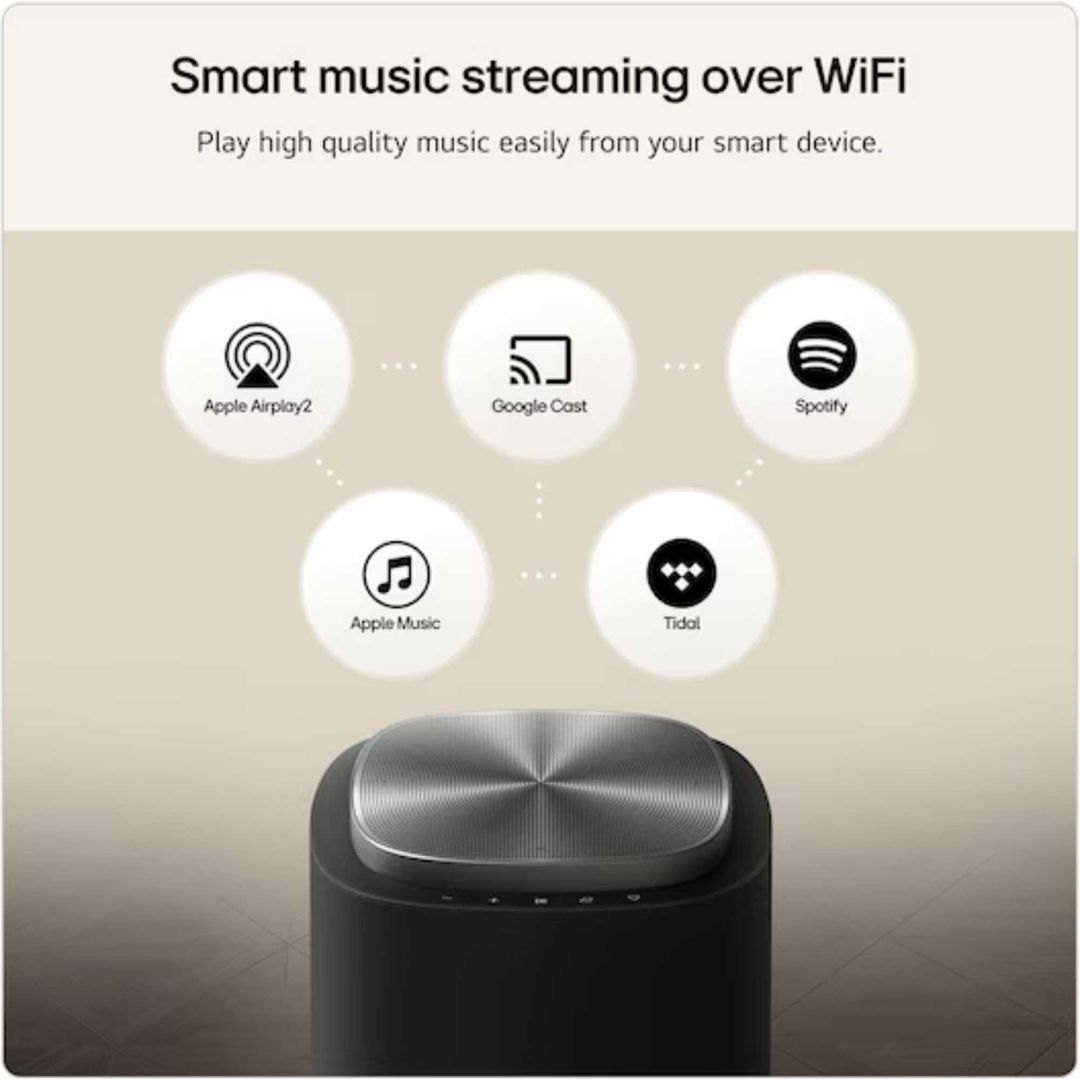 LG Sound Suite M7 Wireless Multi-room Speaker - Black, Black - Image 1