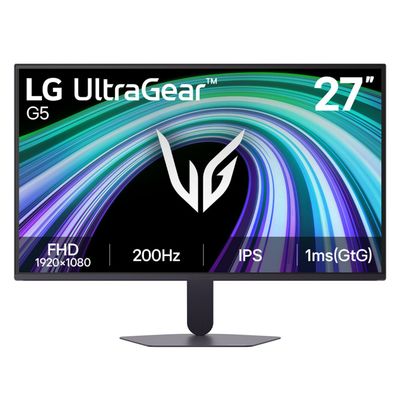 LG UltraGear G5 27G523B-B, 27" Full-HD IPS, 200Hz, 1ms Gaming Monitor