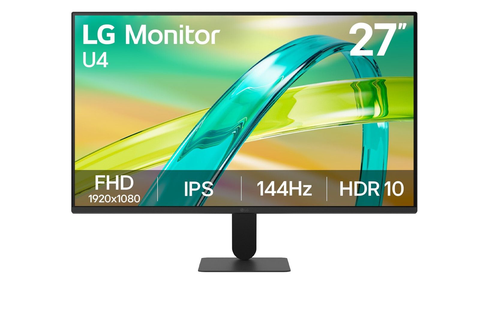 LG Monitor U4 27U411B-B 27-inch IPS Full HD 144Hz Monitor - Image 1