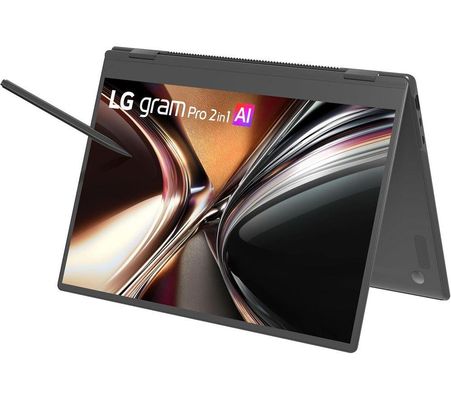 LG Gram Pro 2in1 16" Windows 11 Home Black (U7 255H/1TB SSD/16GB/Intel Arc/WQXGA+/Touch)