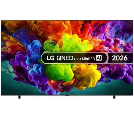 LG QNED93 115" QNED AI Mini LED 4K HDR Smart TV 2026 - 115QNED93B6, Black