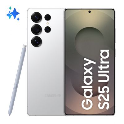 Samsung Galaxy S25 Ultra 17.5 cm (6.9") Dual SIM Android 15 5G USB Type-C 12 GB 256 GB 5000 mAh Silver White