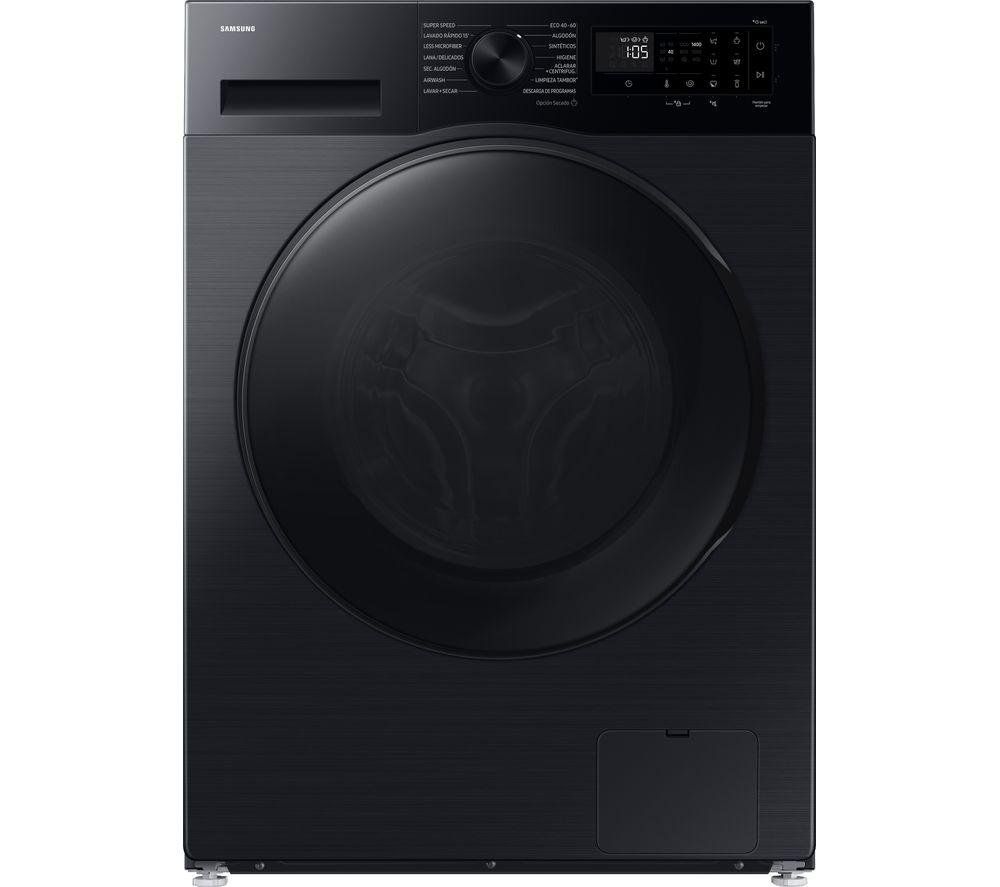 SAMSUNG Series 5 Ecobubble WD90DG5G34BBEU WiFi-enabled 9 kg Washer Dryer - Black, Black - Image 1