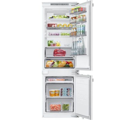 SAMSUNG Series 6 SpaceMax BRB70F26CEF0EU Integrated Smart 70/30 Fridge Freezer - Fixed Hinge, White