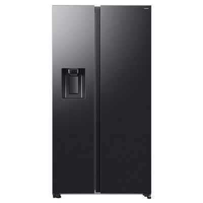 SAMSUNG Bespoke AI Series 6 SpaceMax RS70F64KDFEU American-Style Smart Fridge Freezer - Black, Black