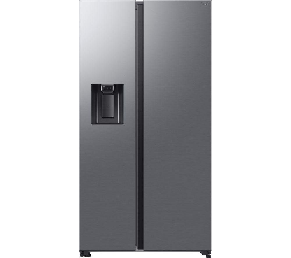 Samsung RS70F64KDTEU Series 6 AI SpaceMax American Fridge Freezer With Ice & Water - SILVER - Image 1