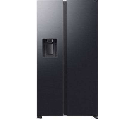 Samsung RS70F64KEFEU Series 6 AI SpaceMax American Fridge Freezer With Ice & Water - BLACK STEEL