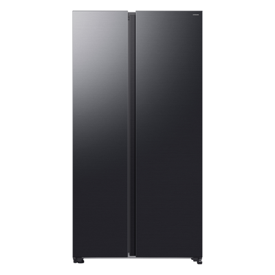 Samsung RS70F67QCFEU Bespoke AI Series 7 American Style Fridge Freezer Non Ice & Water - BLACK STEEL